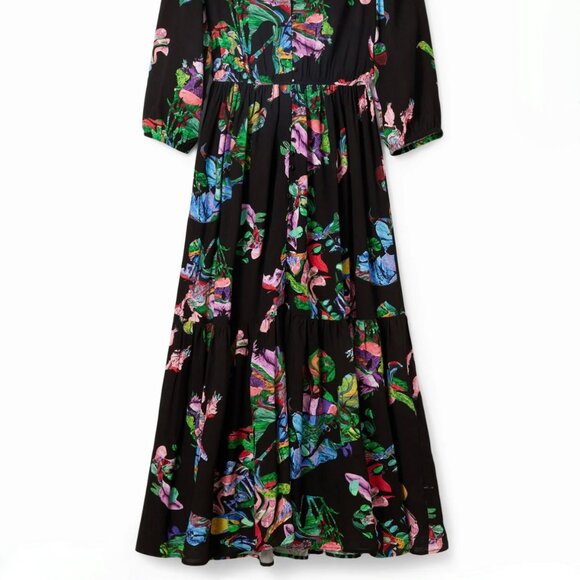 NWT Desigual M Christian Lacroix Long Shirt Dress - Size M - Picture 5 of 16